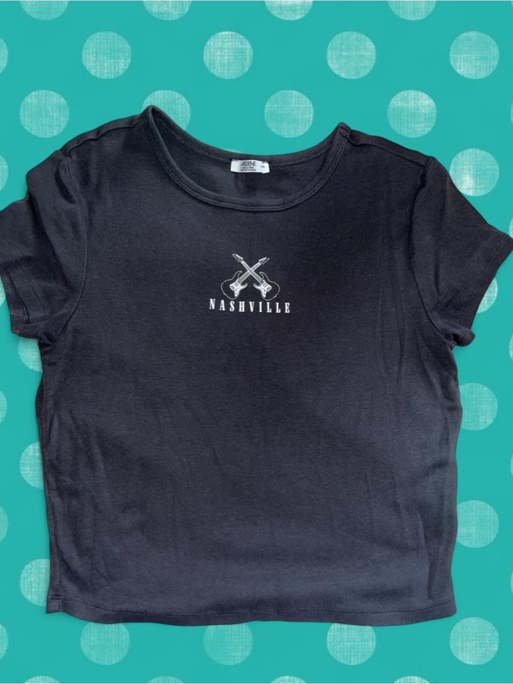 Black Nashville Graphic Tee